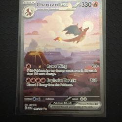 Pokémon TCG Charizard EX Scarlet & Violet 151 Card 199/165 SIR NM/M Condition