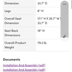 3 In One Sofa, Recliner And Bed 