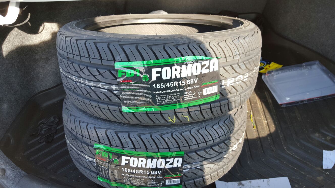 165 45 15 federal tires