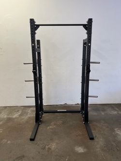 Half Squat Rack with Pull Up Bar