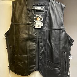 men's hwk motorcycle vest
