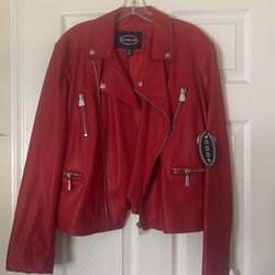 Faux leather women’s Jacket
