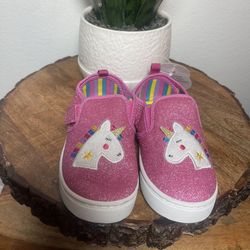 Toddler Girl Unicorn Casual  Sneaker Size 8