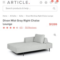 Article Furniture Sofa Couch Chaise