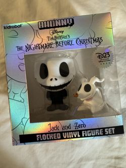 disney d23 Exclusive kidrobot the nightmare before christmas jack and zero
