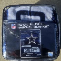 DALLAS COWBOYS TWIN SIZE BLANKET