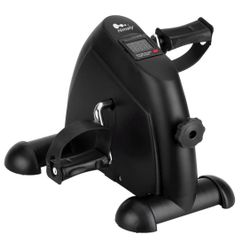 new Open Box Himaly Portable Mini Exercise Bike With LCD Screen Display, Black
