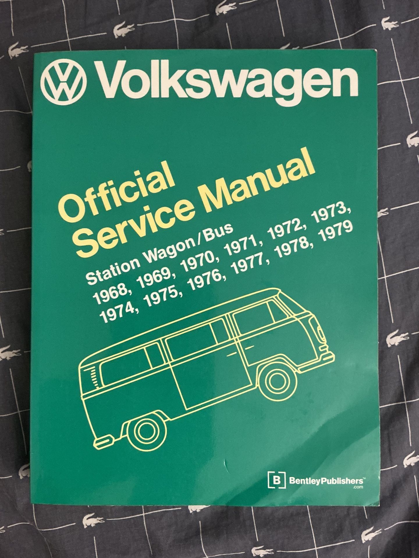 Bentley Official Service Manual 68-79 Type 2