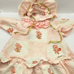 Strawberry Shortcake Vintage Doll Dress No Size 