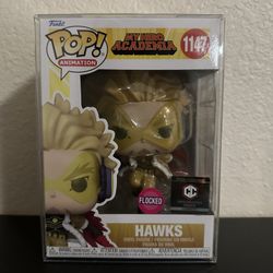 Hawks Flocked Funko Pop 1147