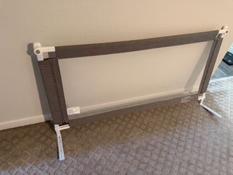 Toddler Bed Rail Guard with Mesh Panel