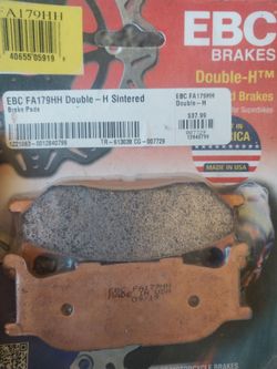 Brake pads for motorcycle