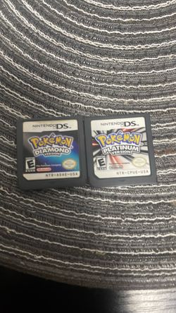 Pokemon diamond Pokemon platinum Nintendo Ds
