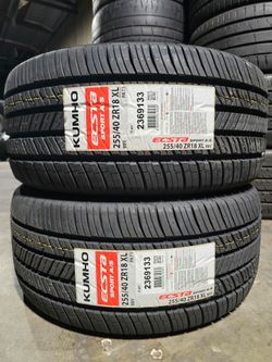 255 40 18 Kumho Tires