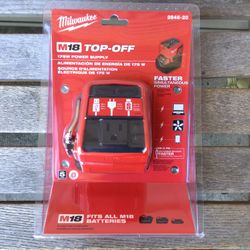 Milwaukee M18 TOP-OFF Power Supply. Brand NEW.   NUEVO.