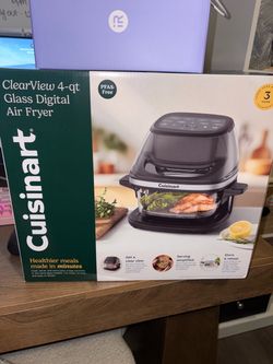 Cuisinart ClearView 4-Qt Glass Digital Air Fryer