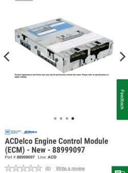 ACDelco Engine Control Module (ECM) - New - (contact info removed)7