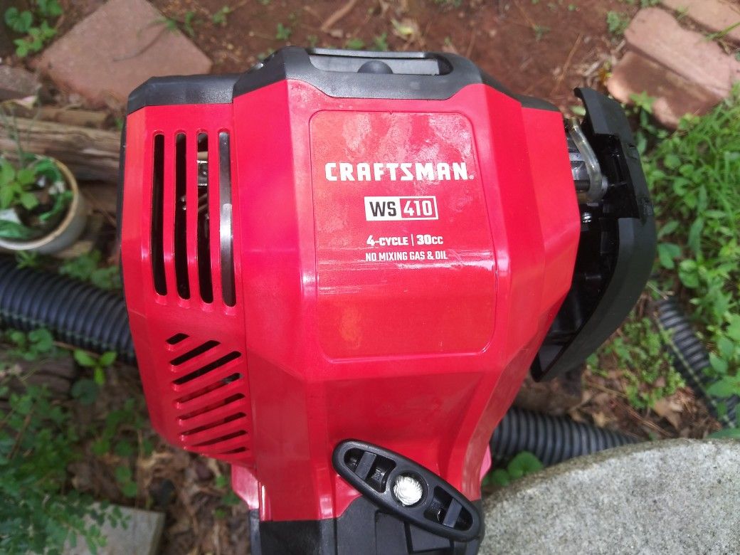 Craftsman Ws410 30Cc 4Cycle 17In Straight Shaft Gas String Trimmer