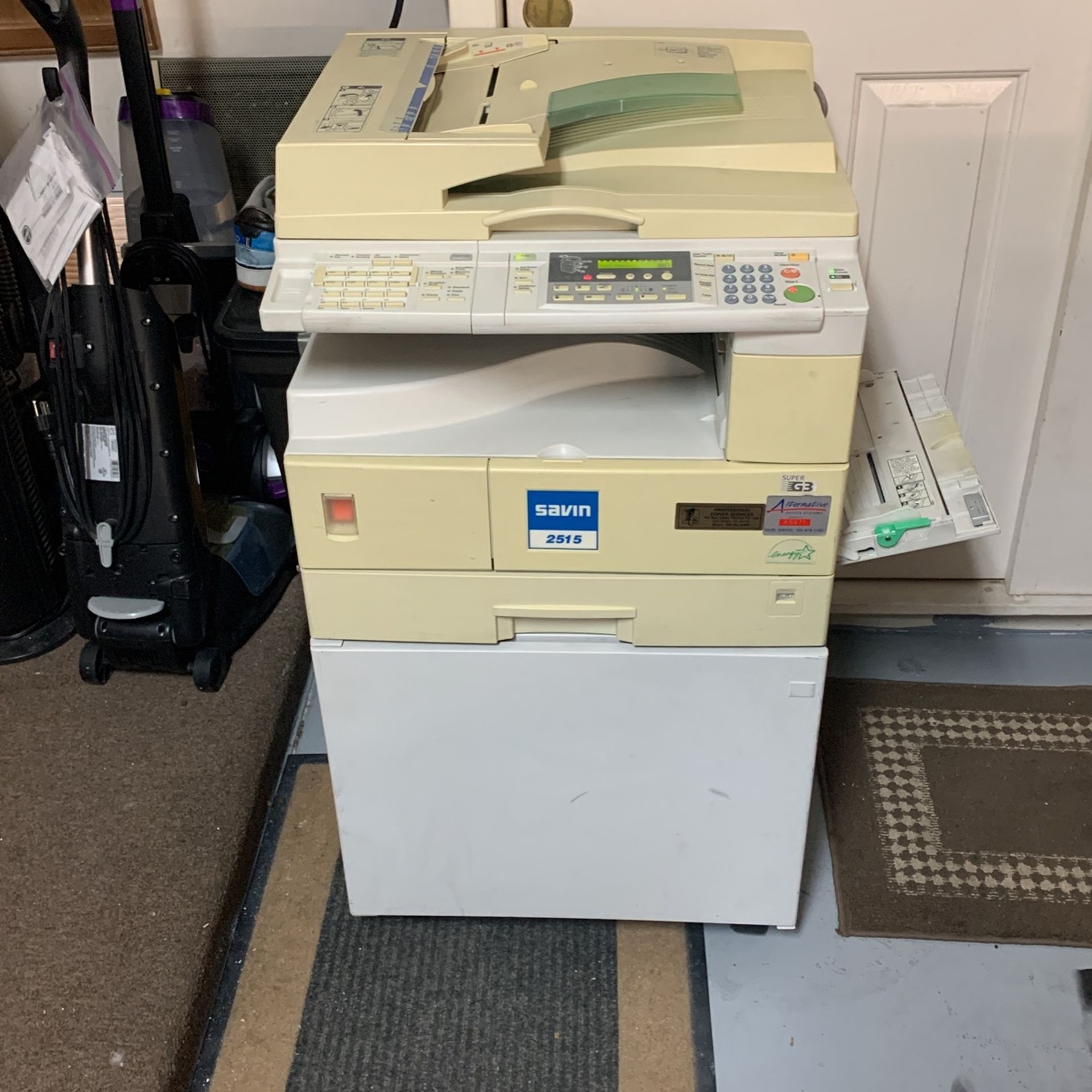 Savin 2515 Super G3 Copier And Fax Machine
