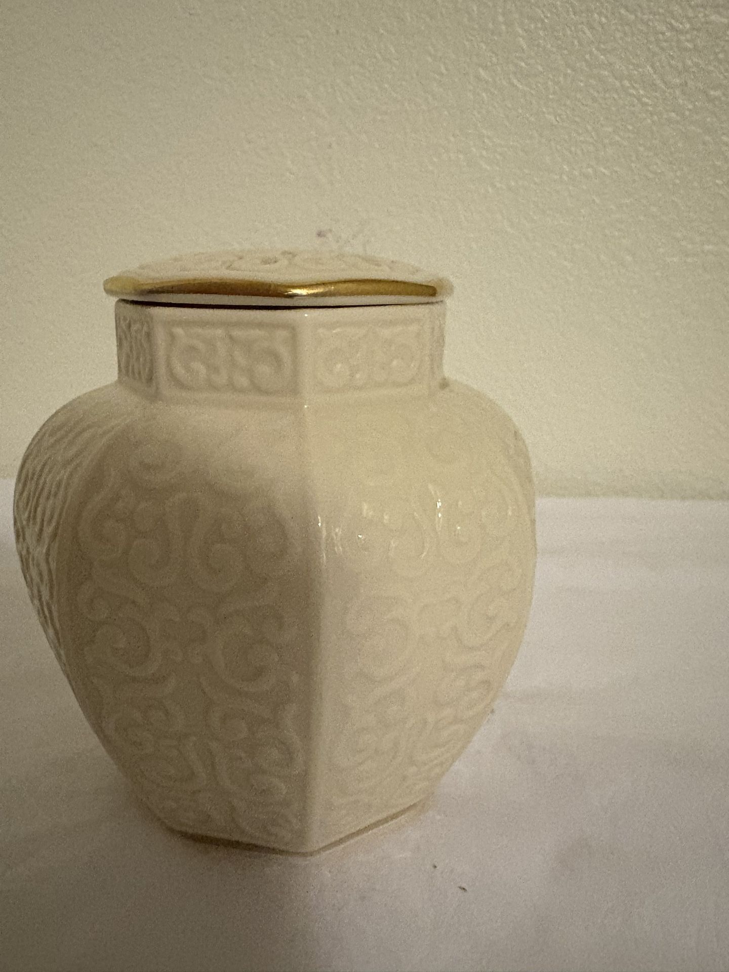 Vintage Lenox Jar With Lid. Made In USA