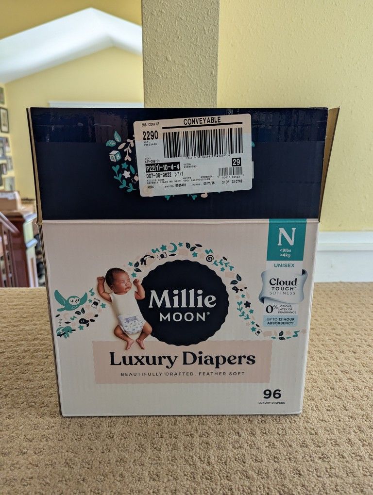 Millie Moon Newborn Diapers