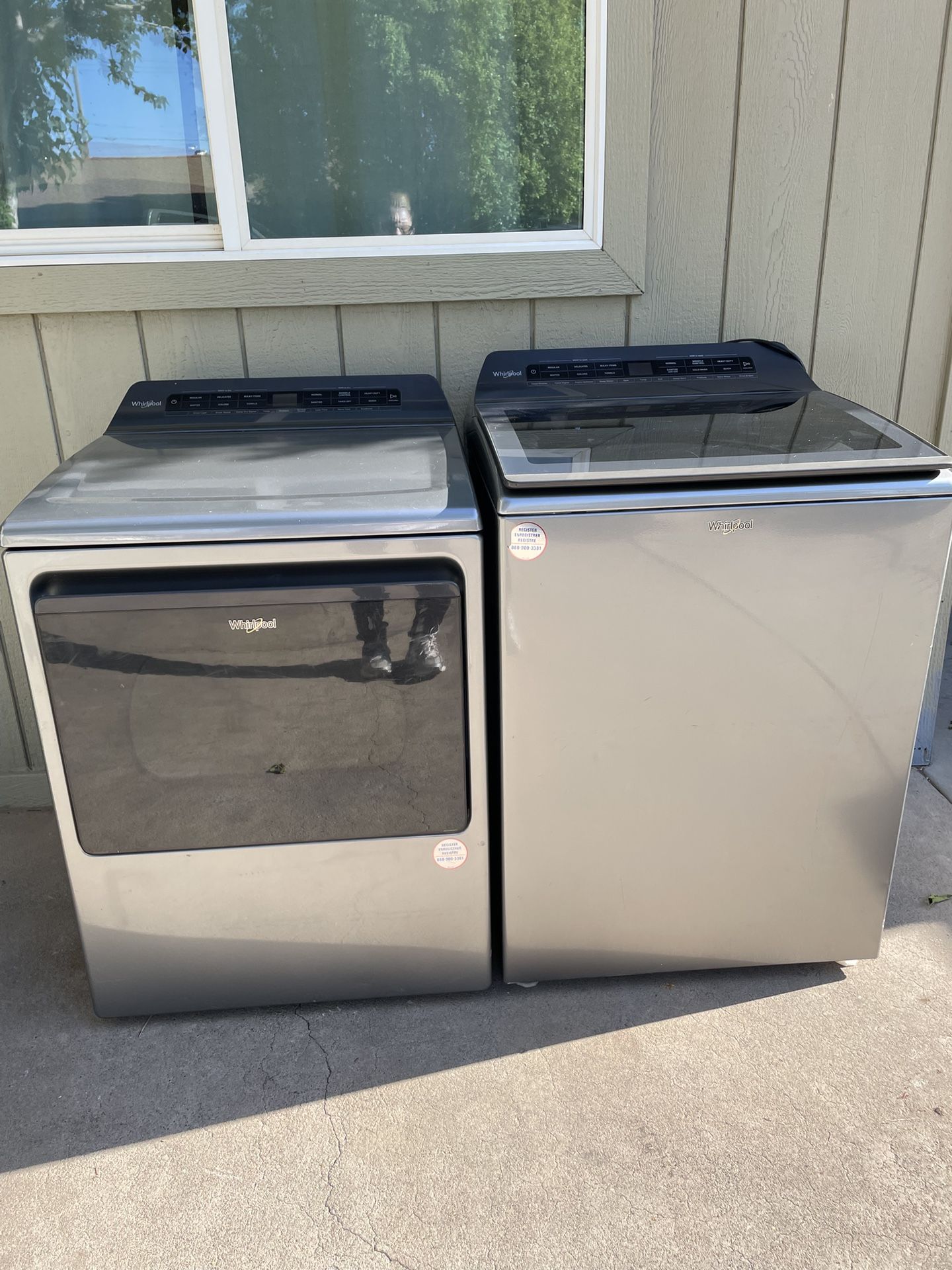 Whirlpool Washer and Dryer