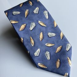 DUNHILL Tie For Men -  Silk - Limited Edition - Hand Made In Italy 