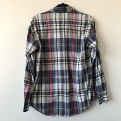 NwotTna Plaid Light Button Down Shirt