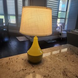 Brand new 19.3" Modern Table Lamp Green