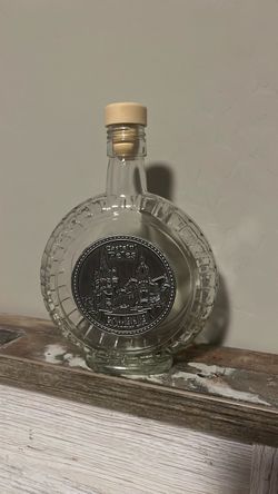 Castelul Peles Romania Decorative Glass Bottle