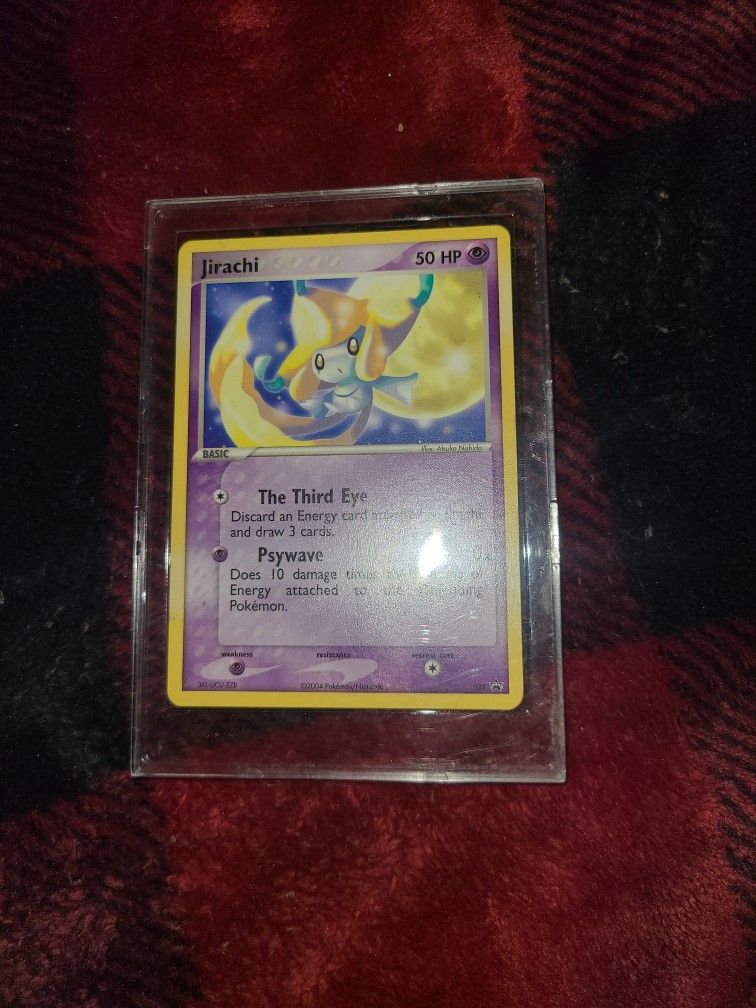 JIRACHI Black Star Promo 021 Pokemon TCG Card!