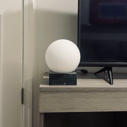 Marble base modern lamp