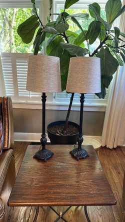 Pair of Buffet Table Lamps