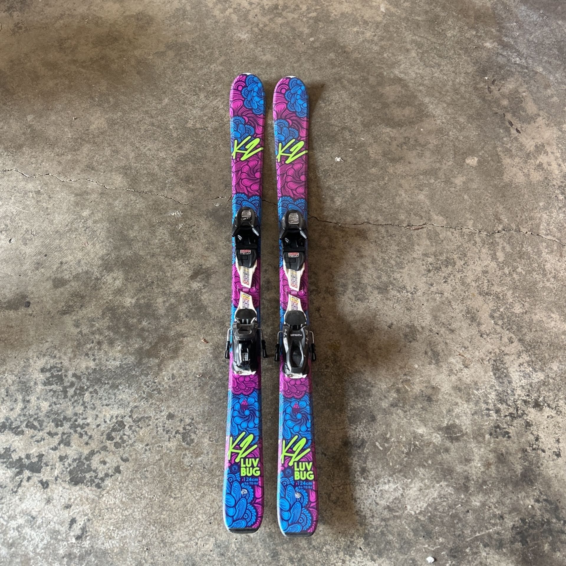 Girls Skis K2 Luv Bug 124cm