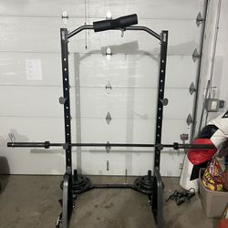 Bench And Squat Rack 