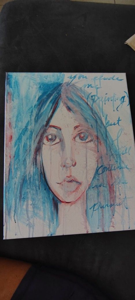 "Poetry" Series Painting from April 2014 by Jennifer Love Gironda