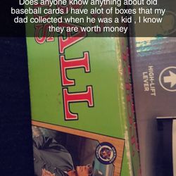BASEBALL ⚾ CARDS 55+YEARS OLD