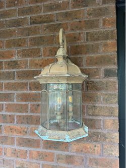 Colonial Outdoor / Porch Wall Lanterns (2)