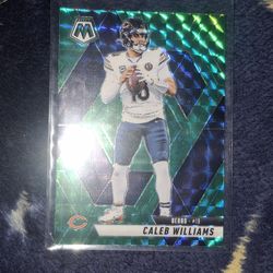 2025 Caleb Williams Panini Mosaic Green Prizm