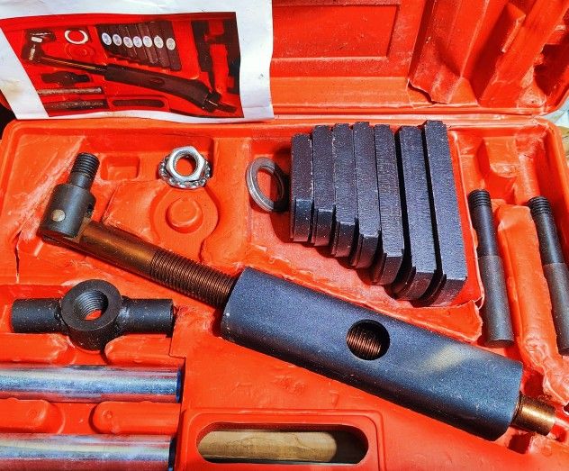 VEVOR Liner Puller Cylinder Liner Puller, Diesel Engines Liner Puller Tool, Both Dry-Type and Wet-Type Fit Diameter of 75 mm-138 mm, Universal Cylinde
