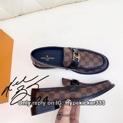 Louis Vuitton Brown Casual Shoes for Men for sale