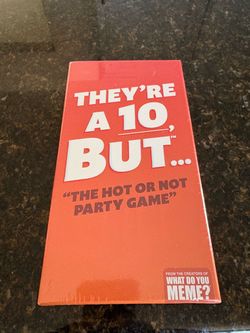 They're a 10 But... Party Card Game