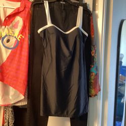 Very Flattering Swim Dress With Built-In Soft Cups Bra From Spiegel Size 10 $5