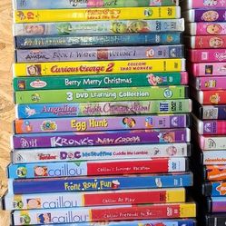 50 Kids Dvd's