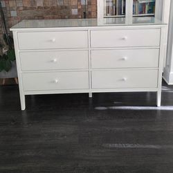 Ikea 6 Drawer White Dresser