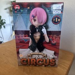 Re:Zero Starting Life in Another World Ram in Circus figure BNIB 