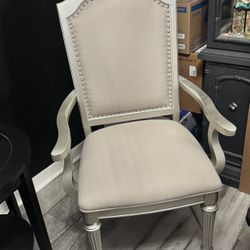 Silver Arm Chair