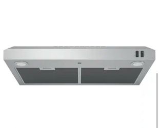 GE ENERGY STAR 30" Under The Cabinet Hood Model JVX5305SJ2SS