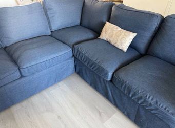 UPPLAND Sectional, 4-seat corner, Kilanda dark blue