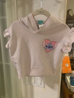 Baby Girls’ Pink Stitch Hoodie
